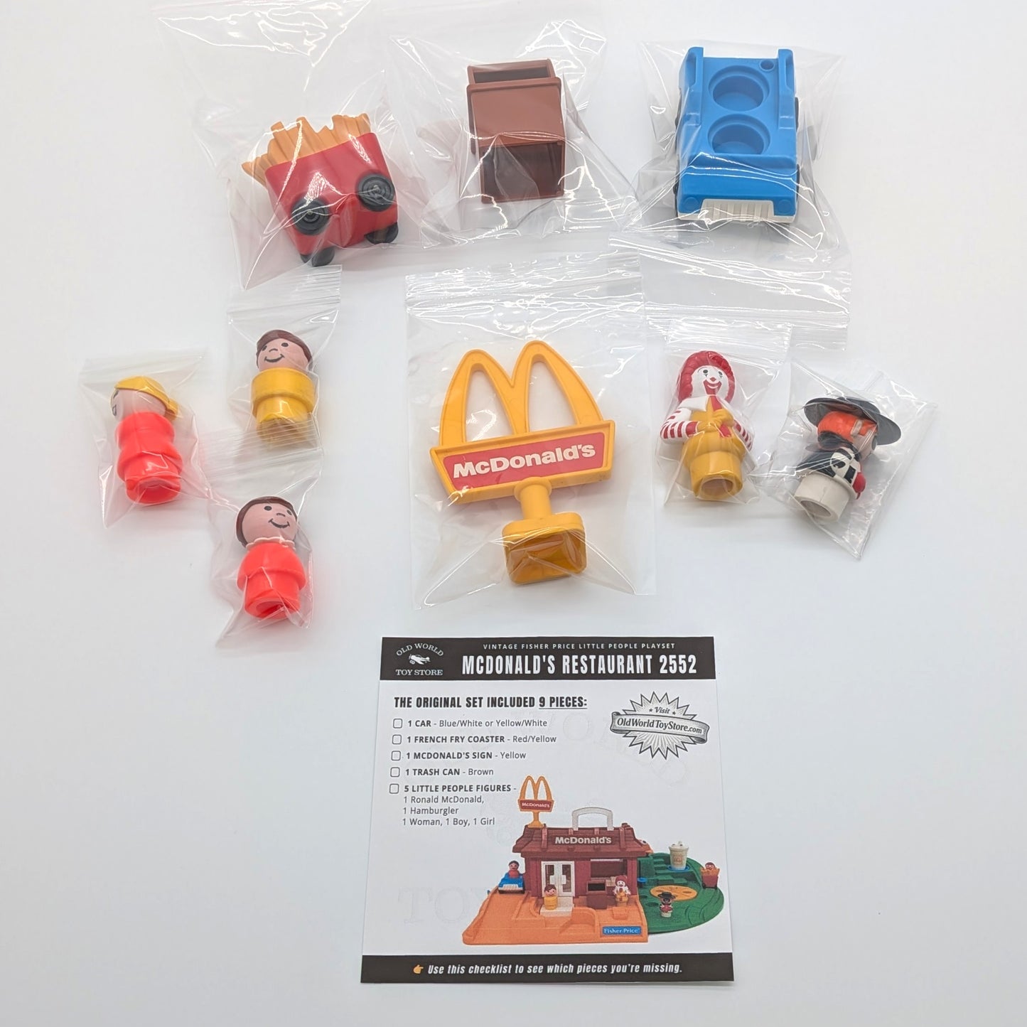 McDonald's Restaurant 2552 Playset - Fisher Price Little People