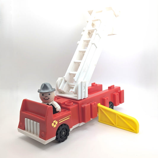 Little Trucks Fire Engine Rig 346 Playset - Fisher Price Little People
