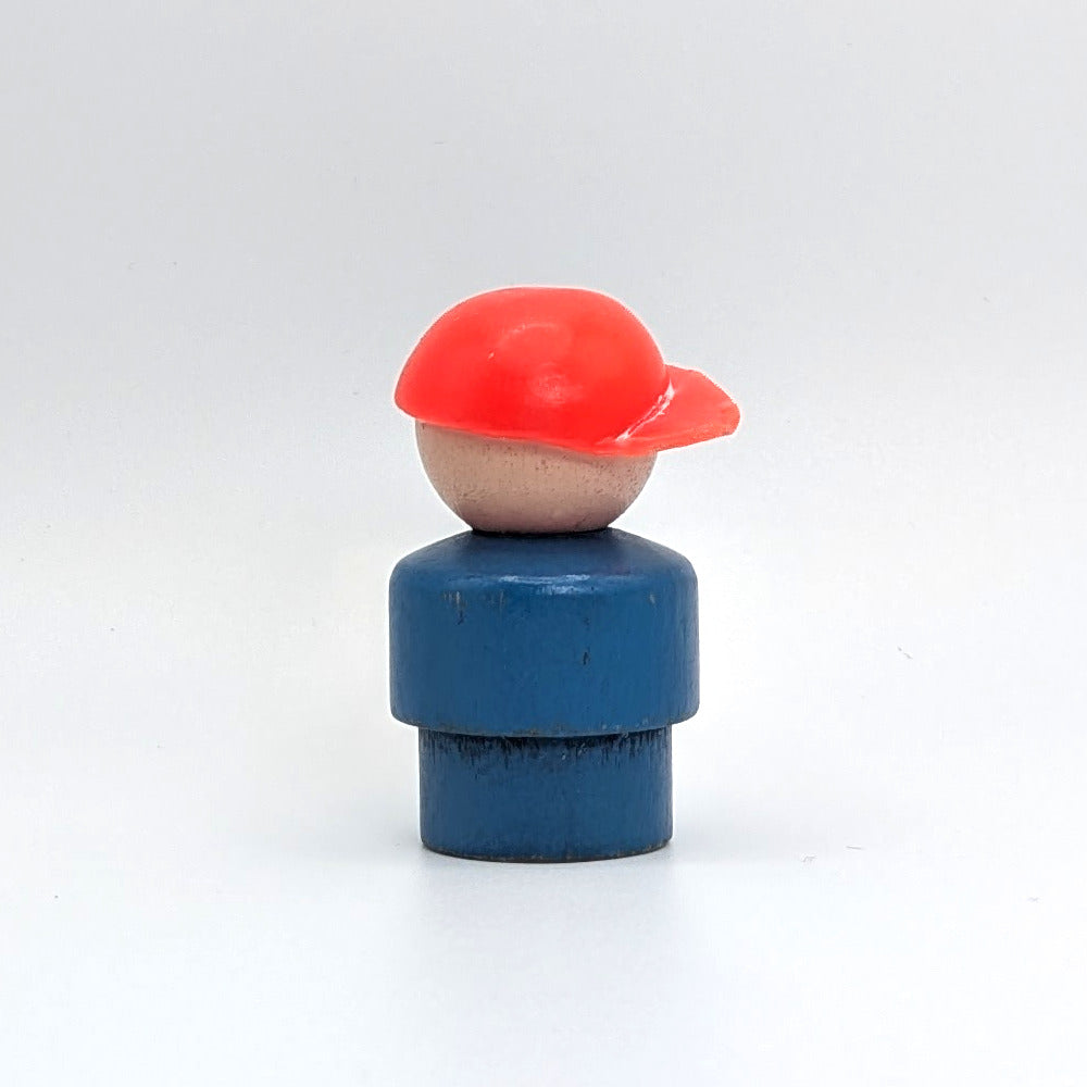 Boy - Blue Wood Body | Wood Head - Fisher Price Little People