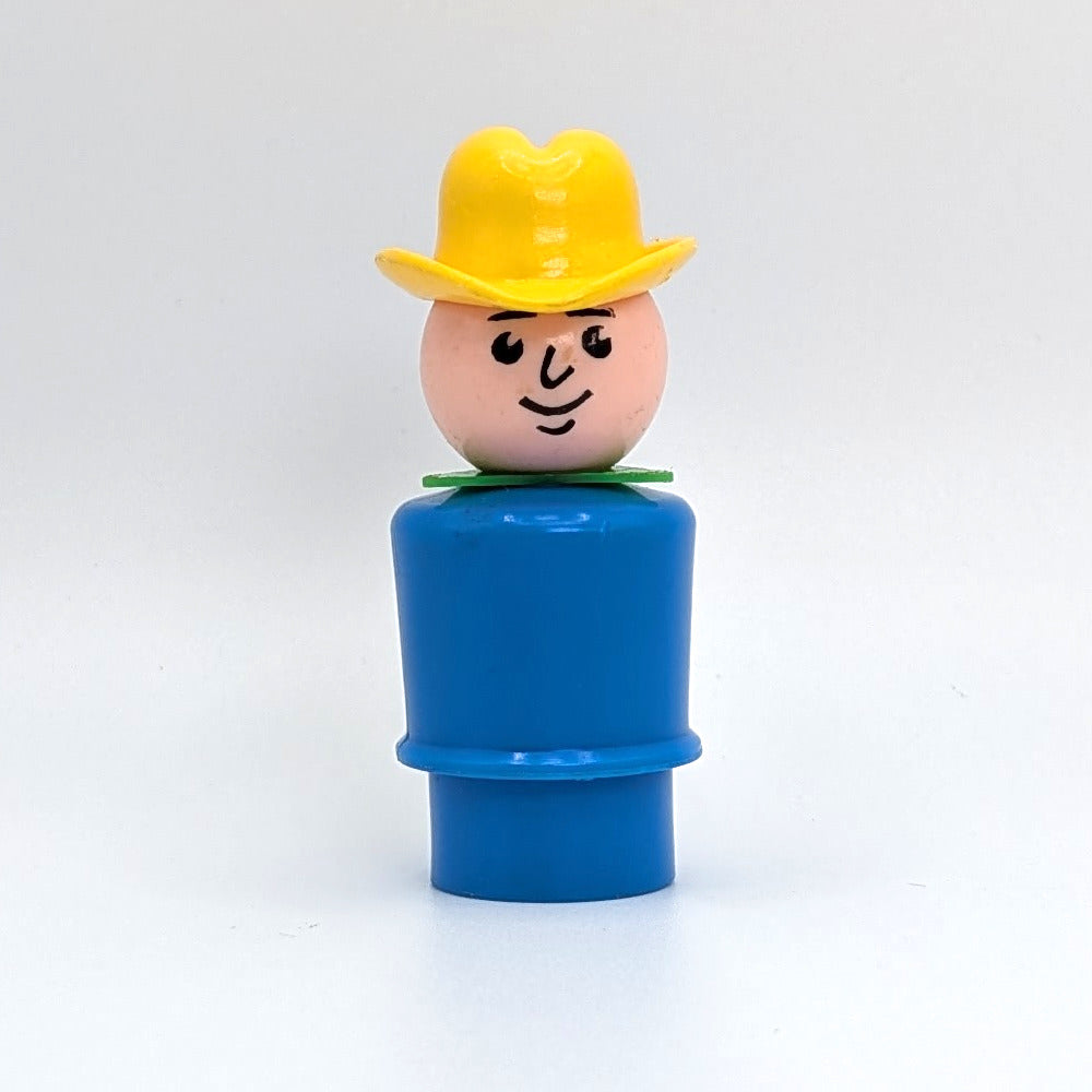 Farmer with Green Triangle Bandana - Fisher Price Little People