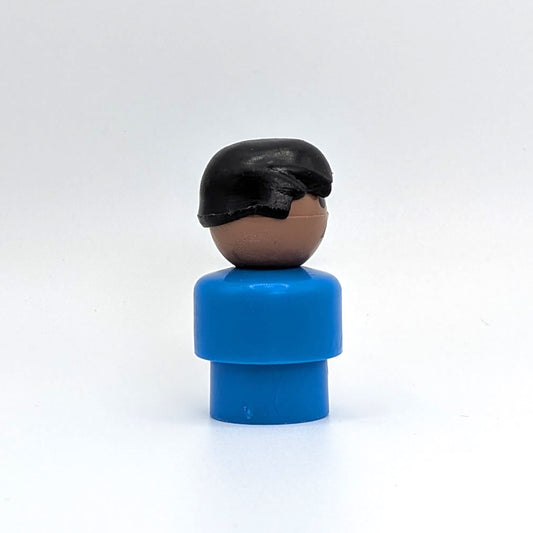 Boy - Blue Body | Black Hair - Fisher Price Little People