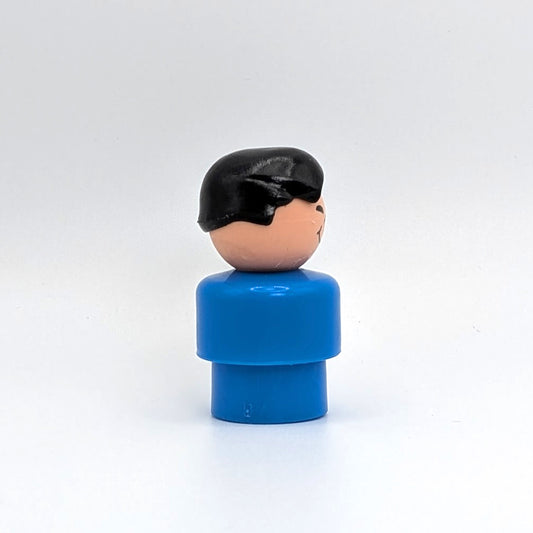 Boy - Blue Body | Black Hair - Fisher Price Little People