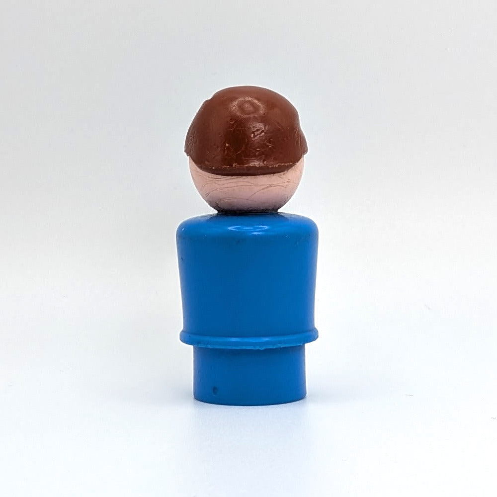 Man - Blue Body | Brown Hair - Fisher Price Little People