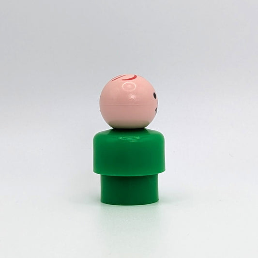 Boy - Green Body | Stamped Hair - Fisher Price Little People
