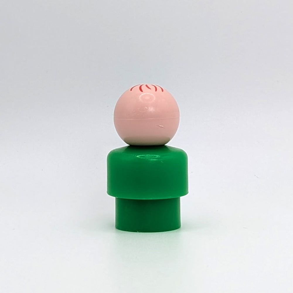 Boy - Green Body | Stamped Hair - Fisher Price Little People