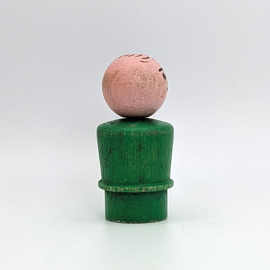 Man - Green Wood Body | Wood Head - Fisher Price Little People