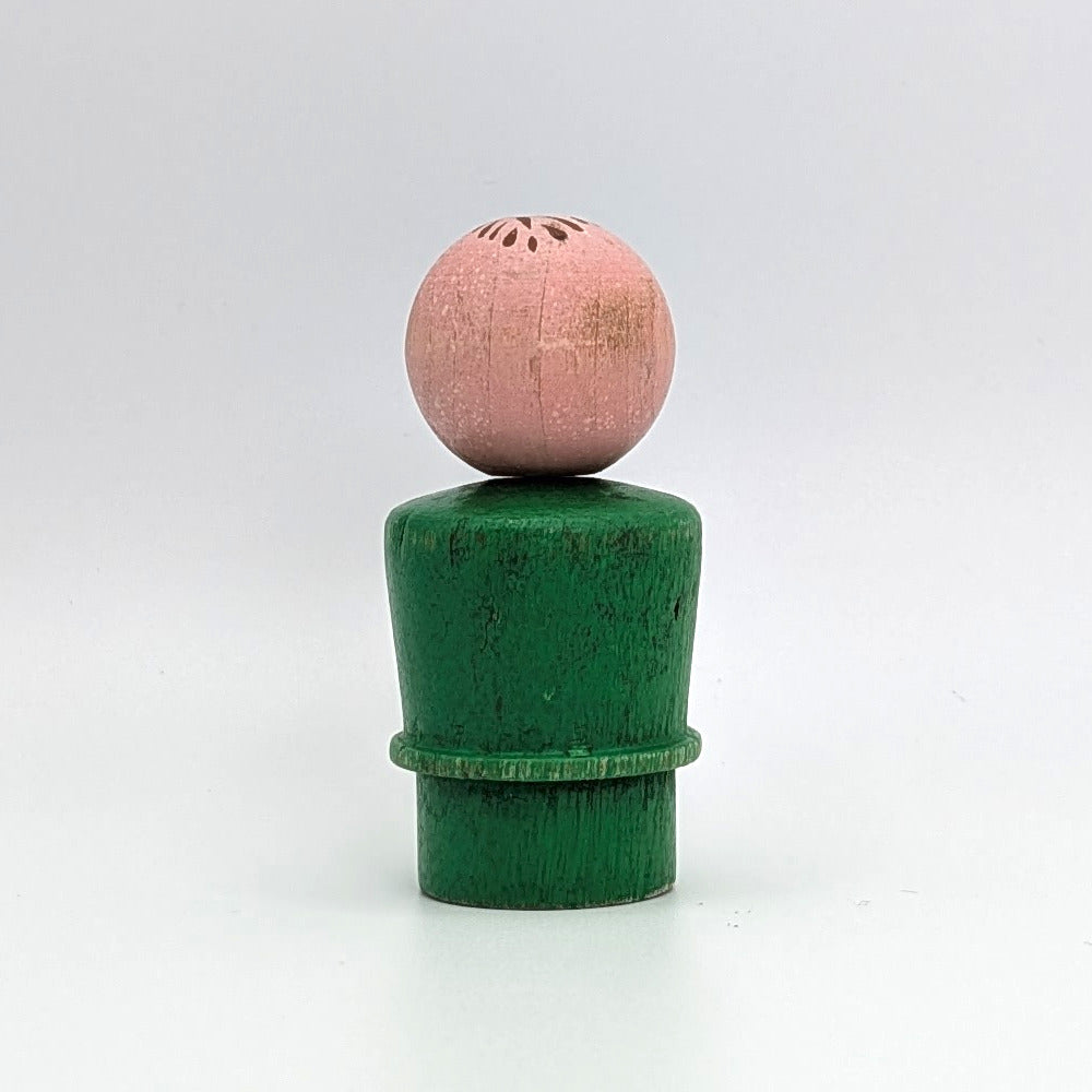 Man - Green Wood Body | Wood Head - Fisher Price Little People