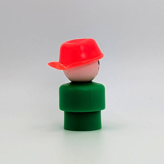 Boy - Green Body | Red Pot Hat - Fisher Price Little People