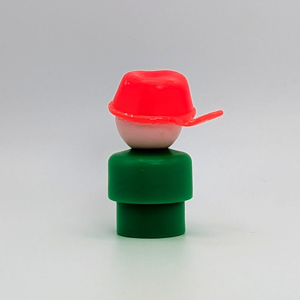 Boy - Green Body | Red Pot Hat - Fisher Price Little People