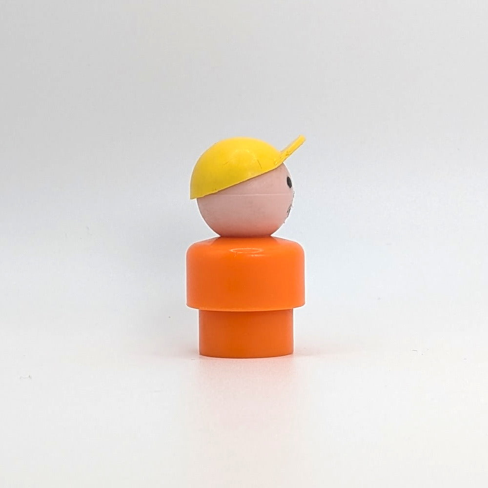 Boy - Orange Body | Yellow Hat - Fisher Price Little People