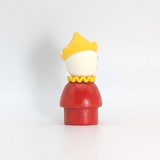 Clown - Red Wood Body | Plastic Head - Fisher Price Little People