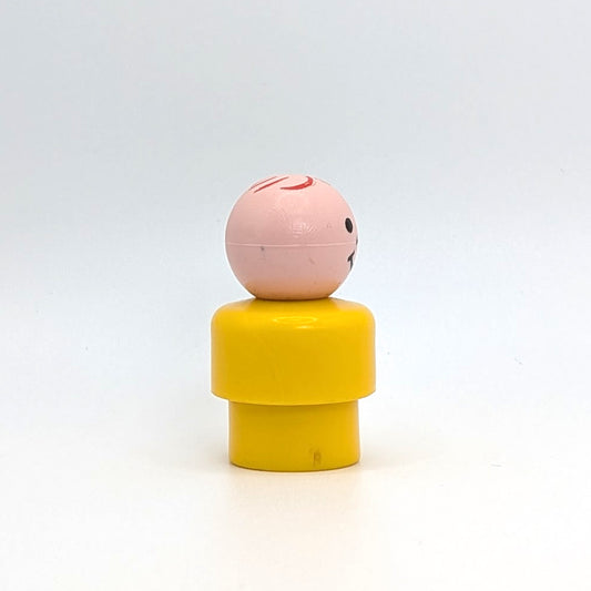Boy - Yellow Body | Stamped Hair - Fisher Price Little People