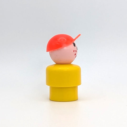 Boy - Yellow Body | Red Hat - Fisher Price Little People