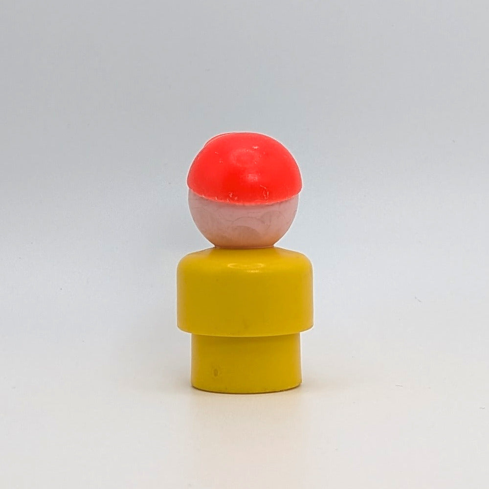 Boy - Yellow Body | Red Hat - Fisher Price Little People