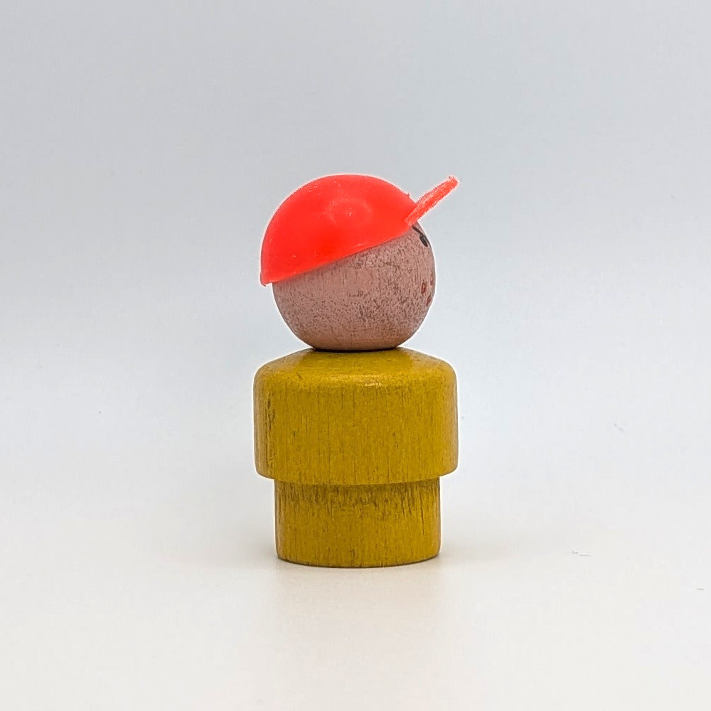 Boy - Yellow Wood Body | Wood Head - Fisher Price Little People