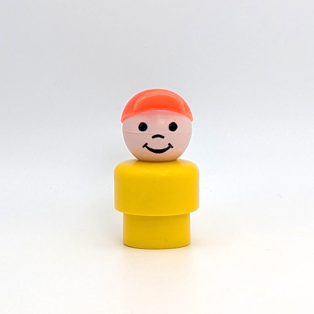 Boy - Yellow Body | Red Hat - Fisher Price Little People