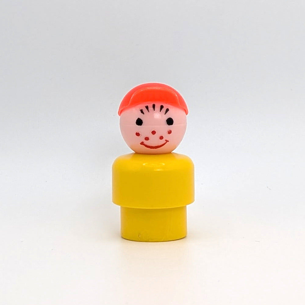 Boy - Yellow Body | Red Hat | Freckles - Fisher Price Little People