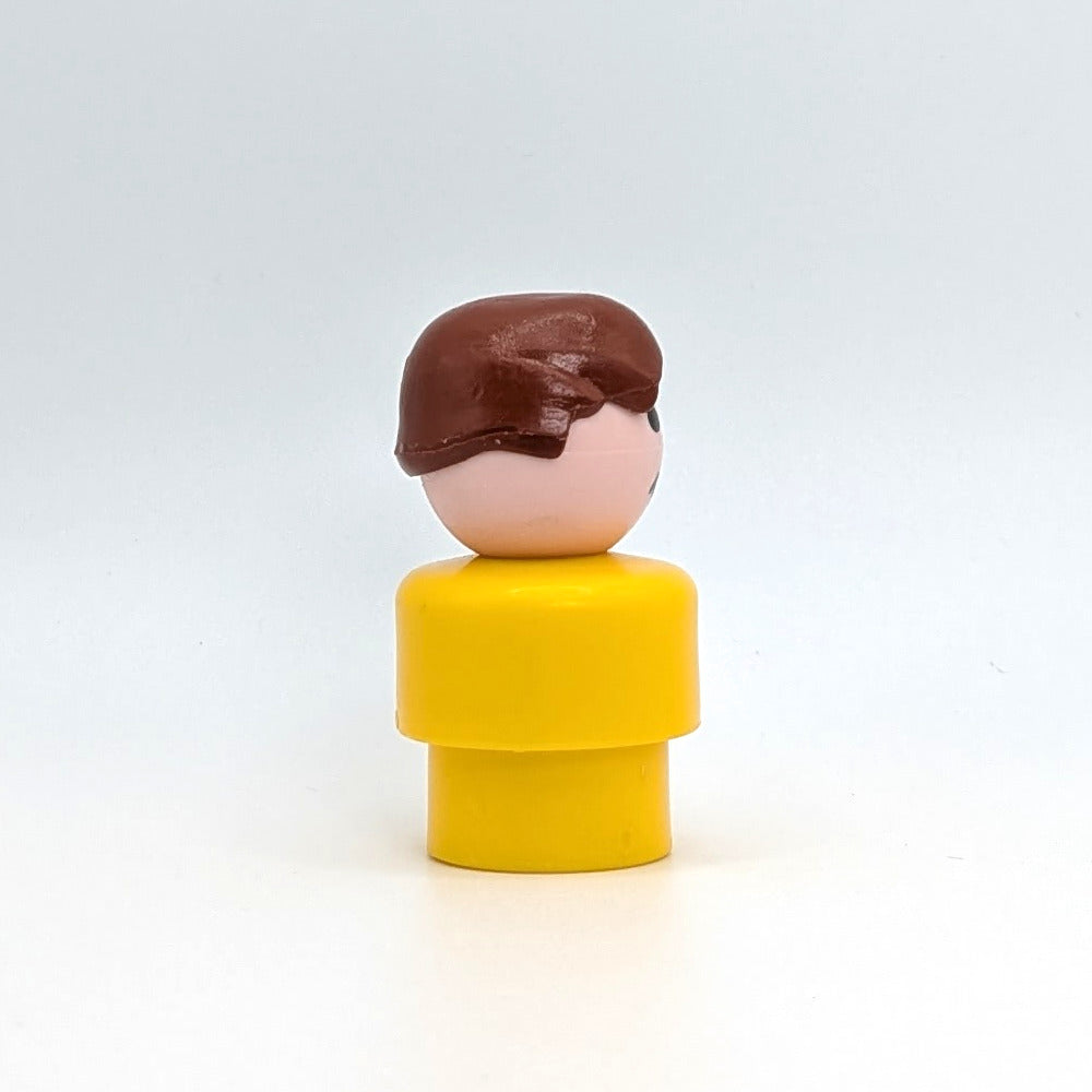 Boy - Yellow Body | Brown Hair - Fisher Price Little People