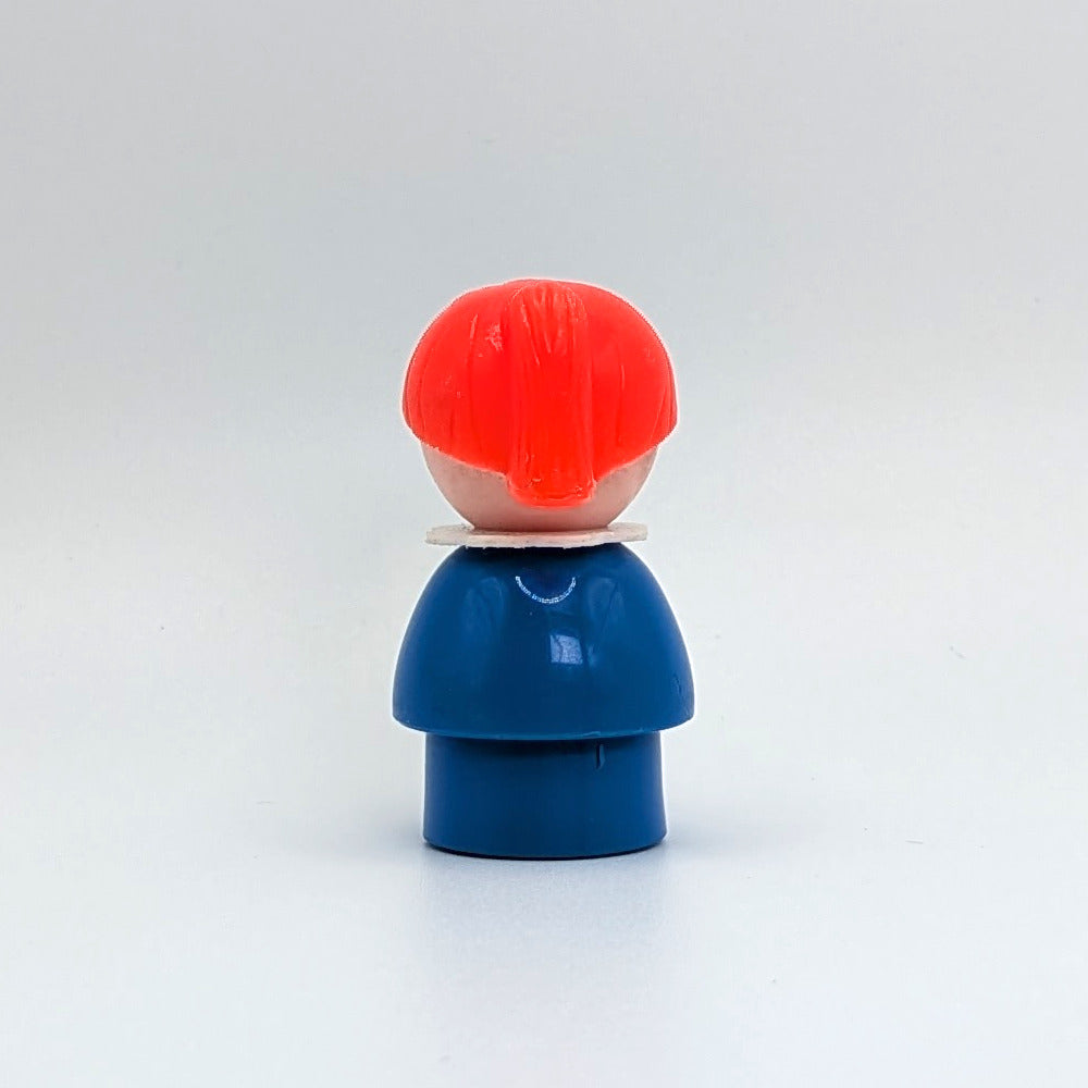 Girl - Blue Body | Red Ponytail - Fisher Price Little People