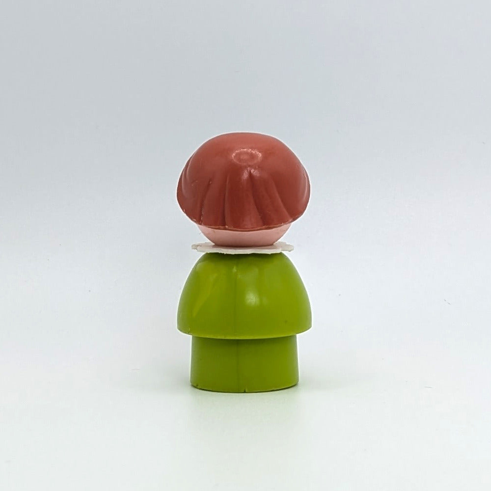 Girl - Lime Green Body | Brown Hair - Fisher Price Little People