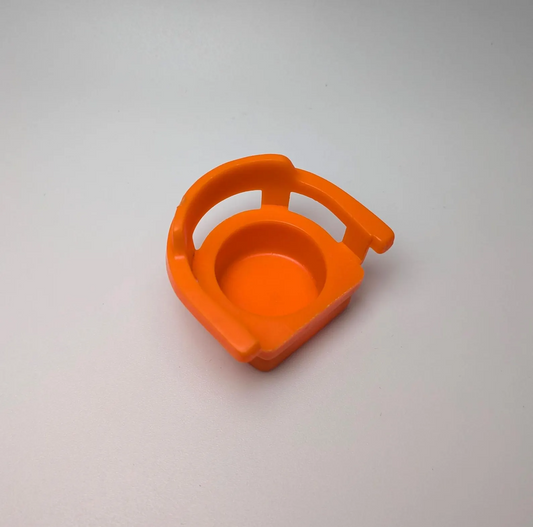 Chair Orange with Triangle - Fisher Price Little People