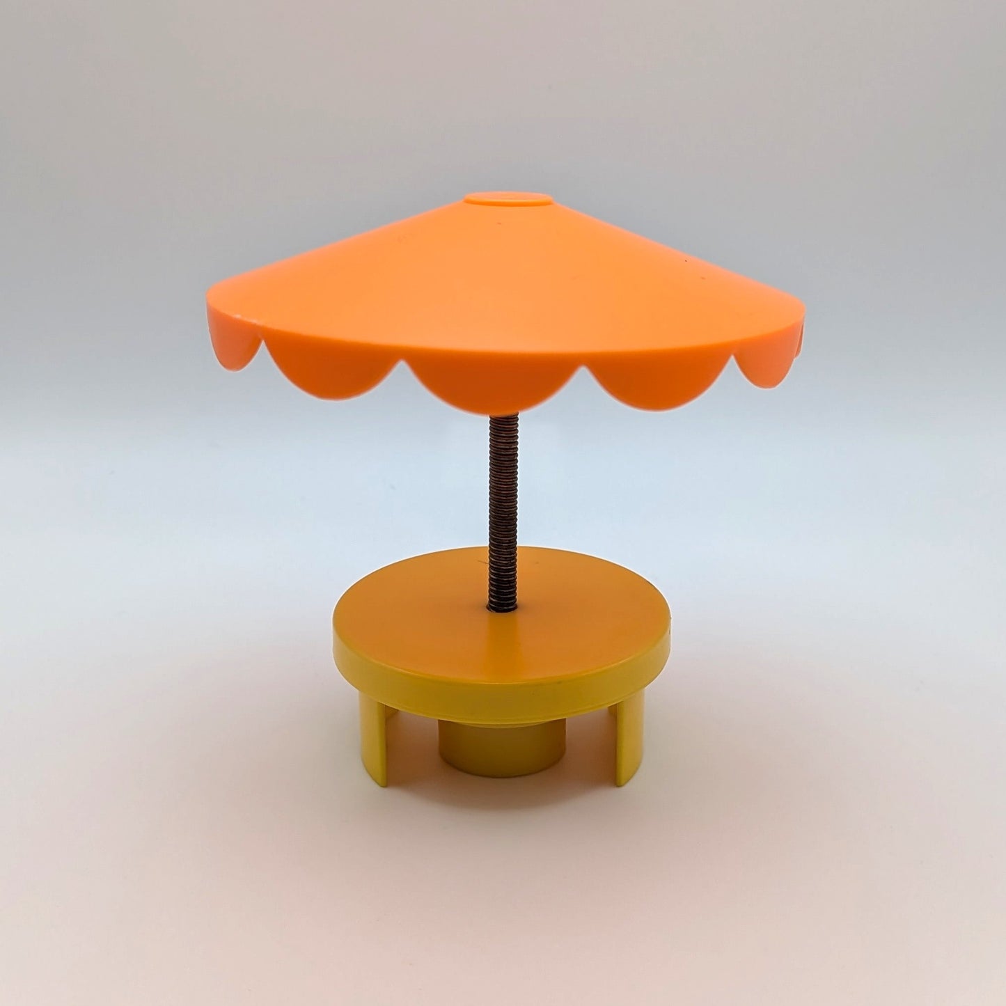 Umbrella Table Yellow/Orange - Fisher Price Little People