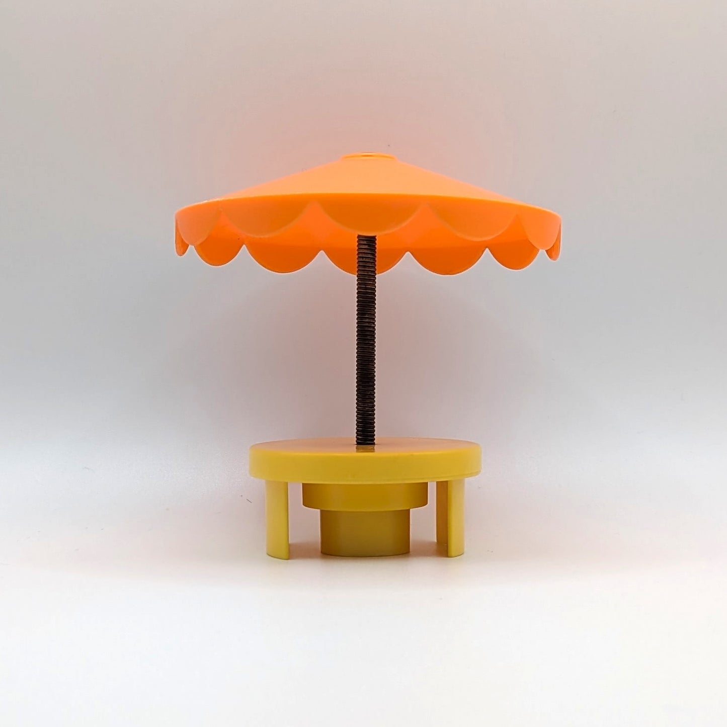 Umbrella Table Yellow/Orange - Fisher Price Little People
