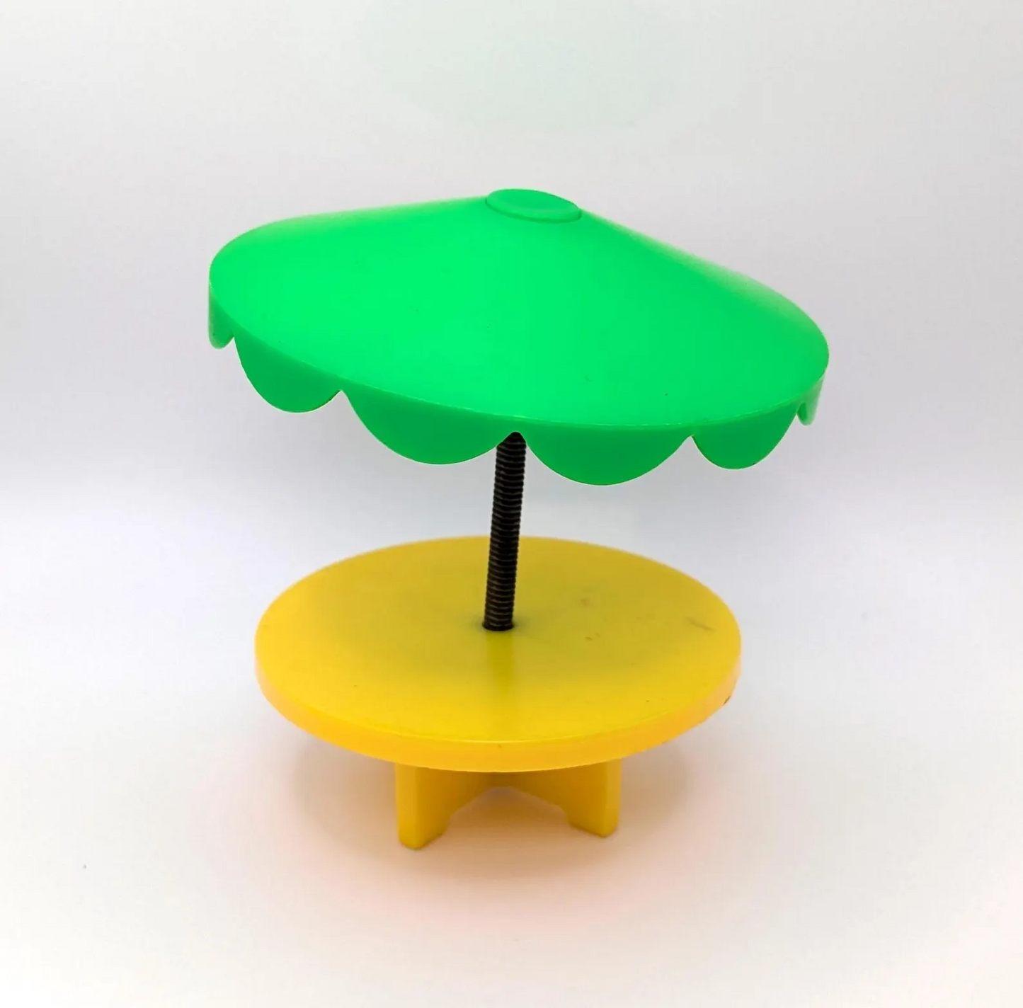 Umbrella Table Yellow/Green - Fisher Price Little People