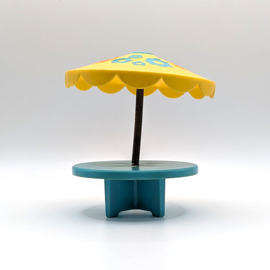 Umbrella Table Blue/Yellow - Fisher Price Little People