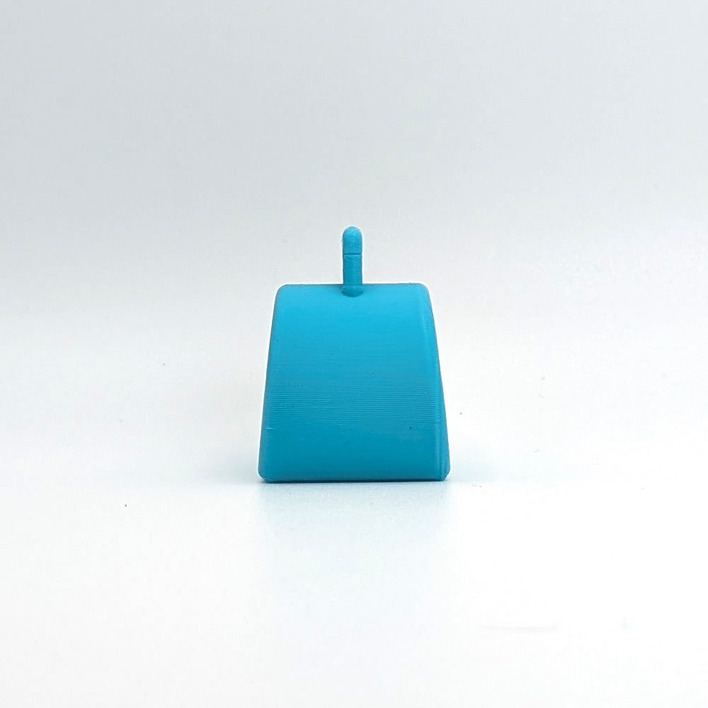 Suitcase Hatbox Blue 3D Printed Custom - Compatible with Little People