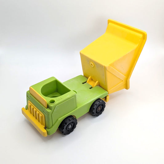 Dump Truck Green/Yellow - Fisher Price Little People