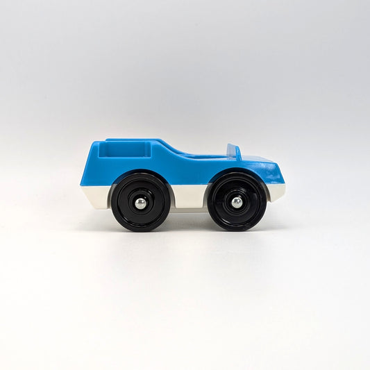 2-Seat Car Blue/White - Fisher Price Little People
