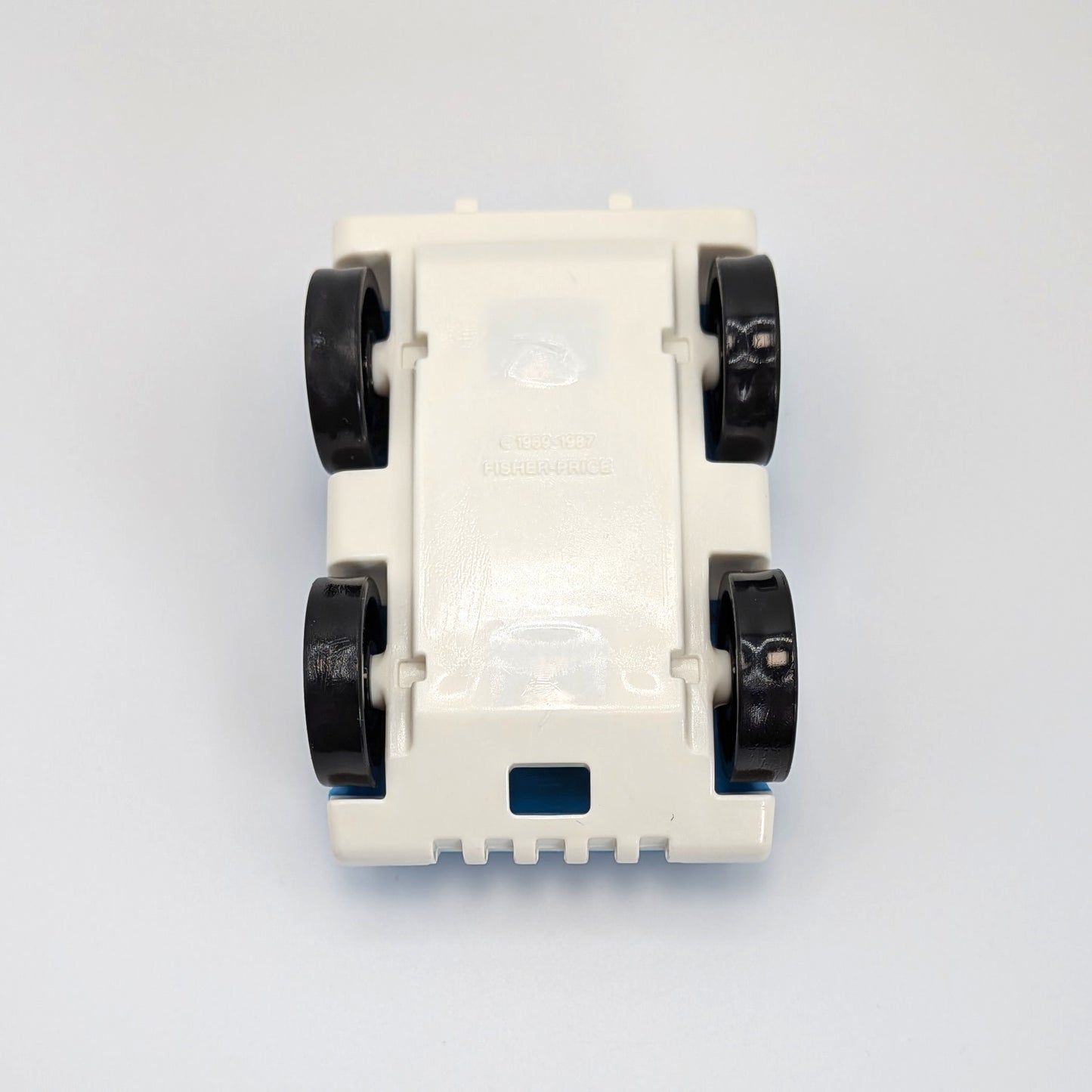 2-Seat Car Blue/White - Fisher Price Little People
