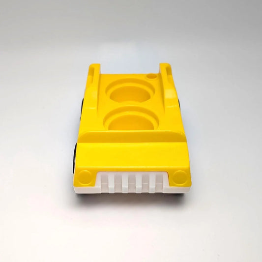 2‑Seat Car Yellow/White - Fisher Price Little People