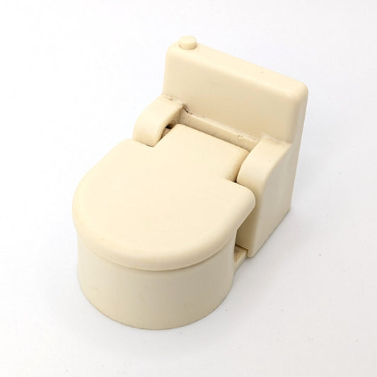 Toilet White with Thin Tank - Fisher Price Little People