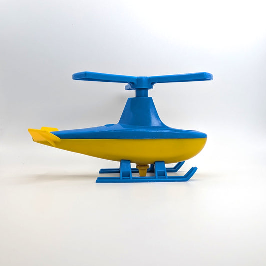 Helicopter Blue/Yellow - Fisher Price Little People