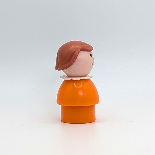 Girl - Orange Body | Brown Hair - Fisher Price Little People
