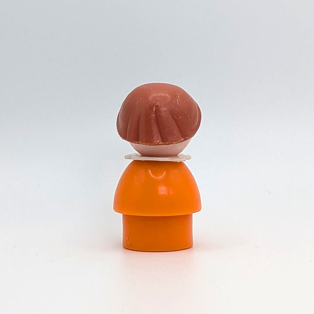 Girl - Orange Body | Brown Hair - Fisher Price Little People