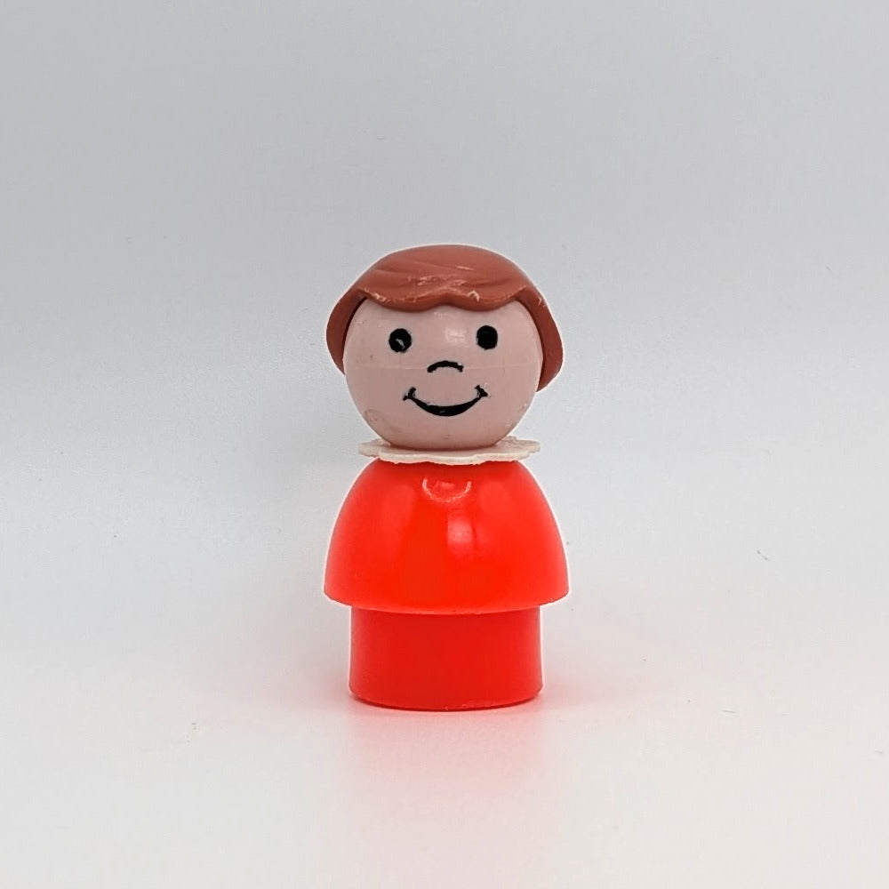 Girl - Red Body | Light Brown Hair - Fisher Price Little People