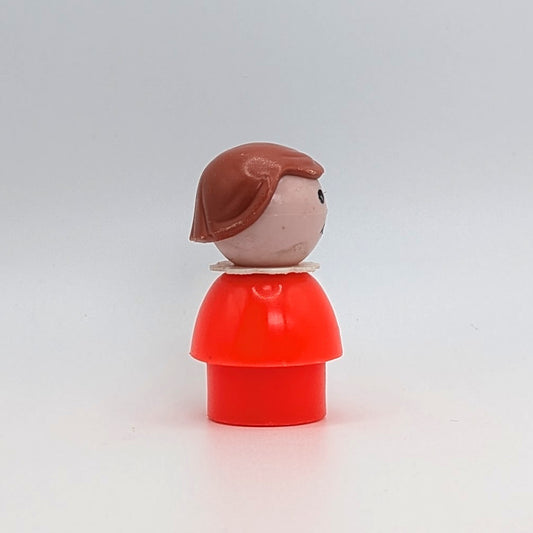 Girl - Red Body | Light Brown Hair - Fisher Price Little People