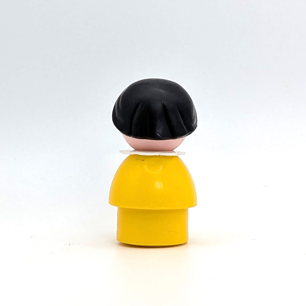 Girl - Yellow Body | Black Hair - Fisher Price Little People