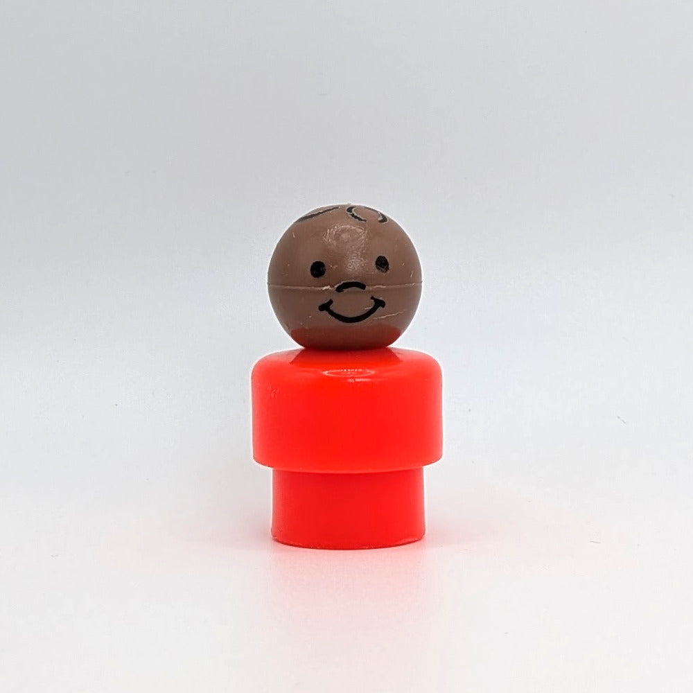 Boy - Red Body | Stamped Hair - Fisher Price Little People