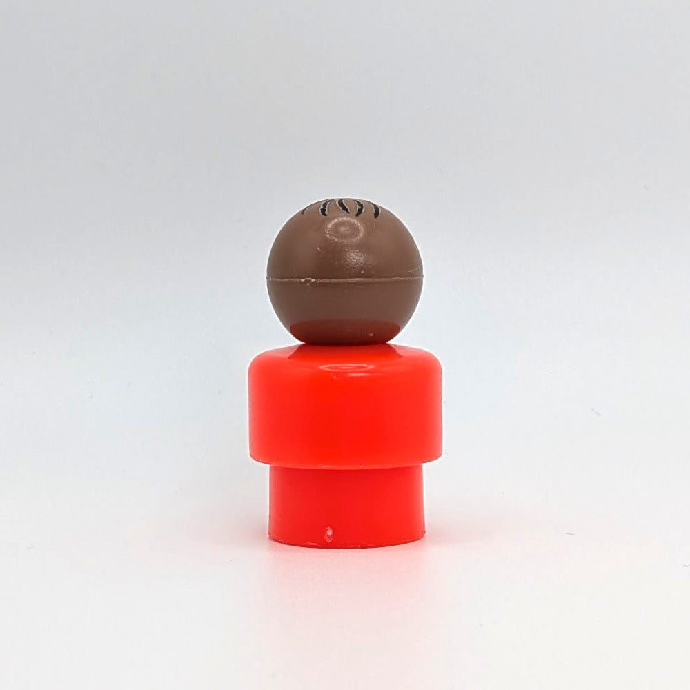 Boy - Red Body | Stamped Hair - Fisher Price Little People
