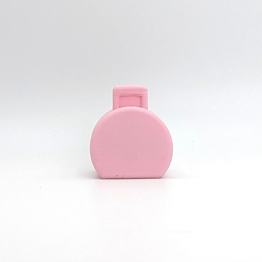 Suitcase Hatbox Pink 3D Printed Custom - Compatible with Little People