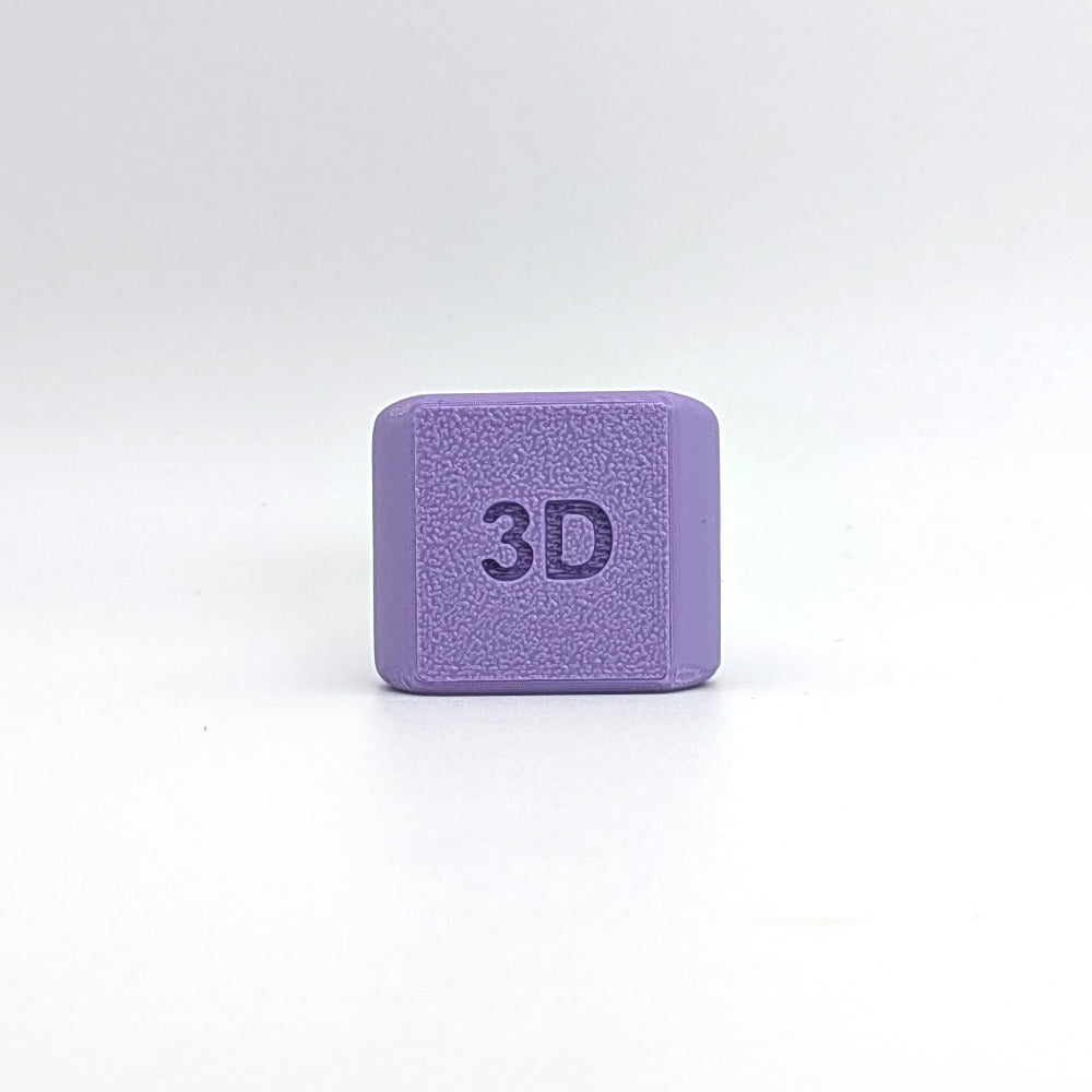 Suitcase Hatbox Purple 3D Printed Custom - Compatible with Little People