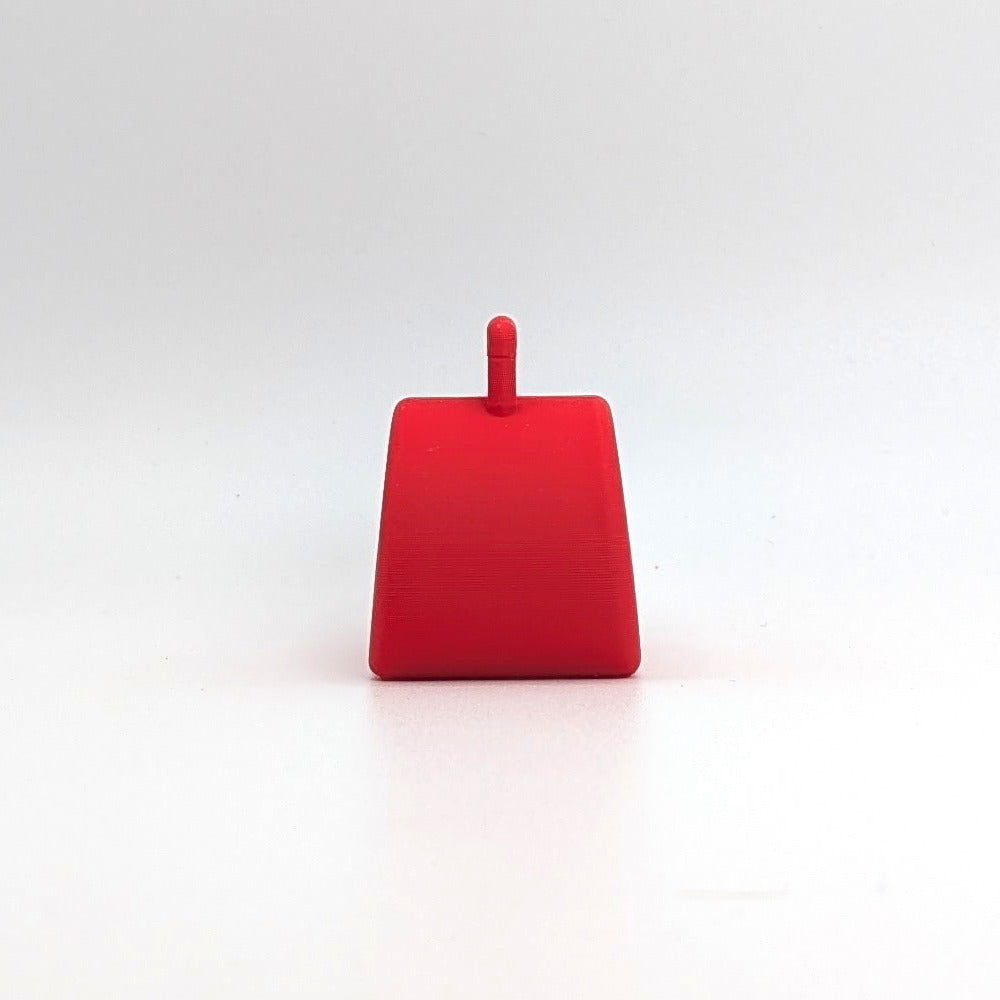 Suitcase Hatbox Red 3D Printed Custom - Compatible with Little People