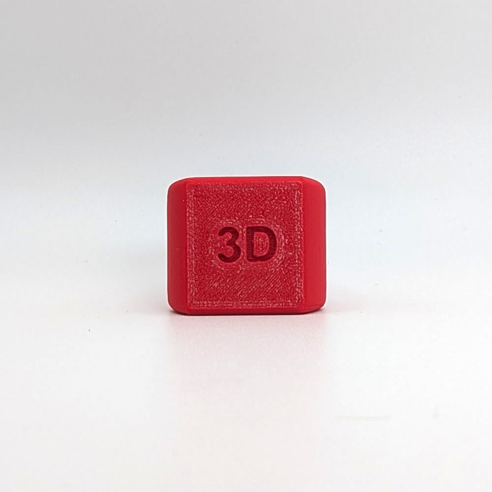Suitcase Hatbox Red 3D Printed Custom - Compatible with Little People