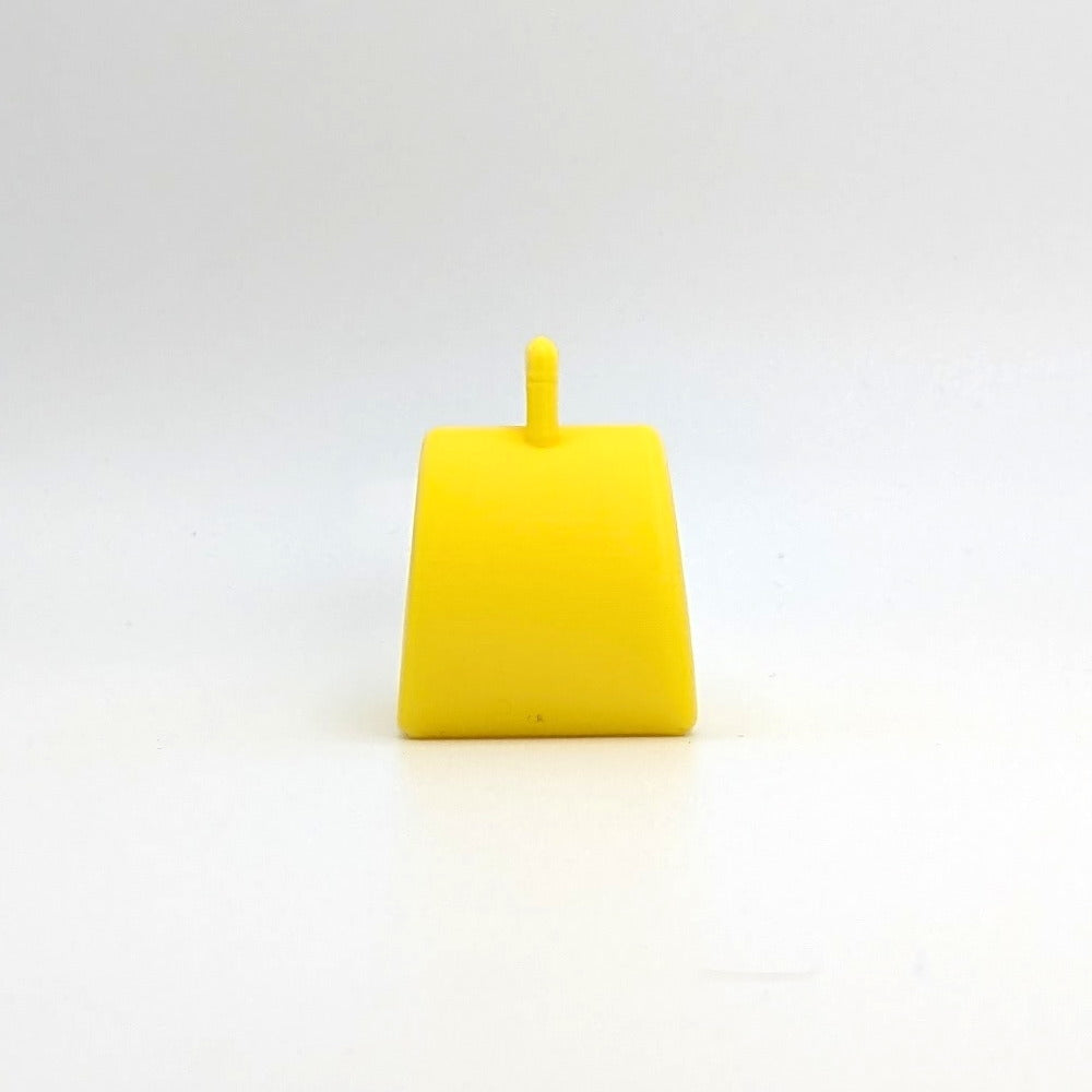 Suitcase Hatbox Yellow 3D Printed Custom - Compatible with Little People