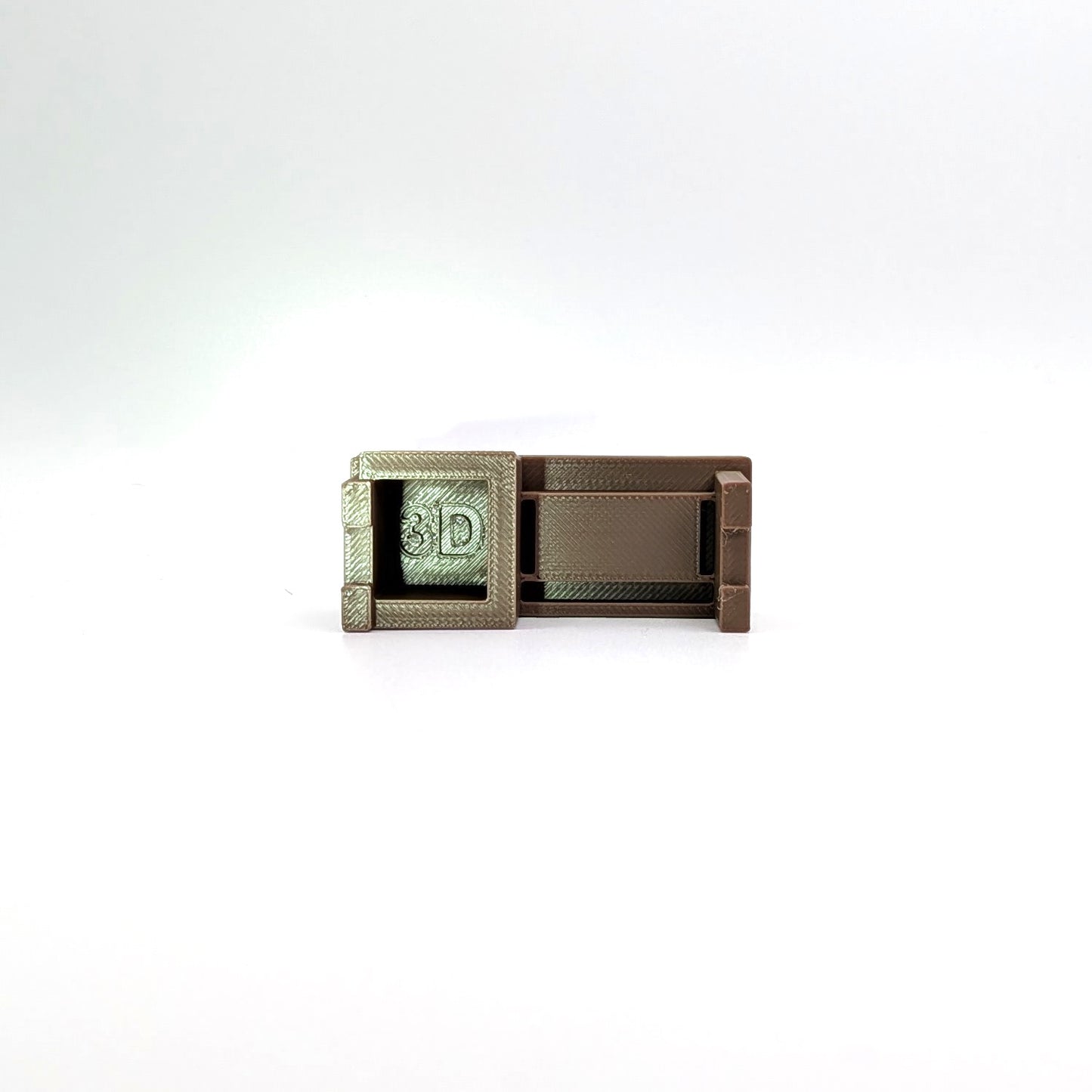 Sewing Machine 3D Printed Custom - Brown/White - Compatible with Little People