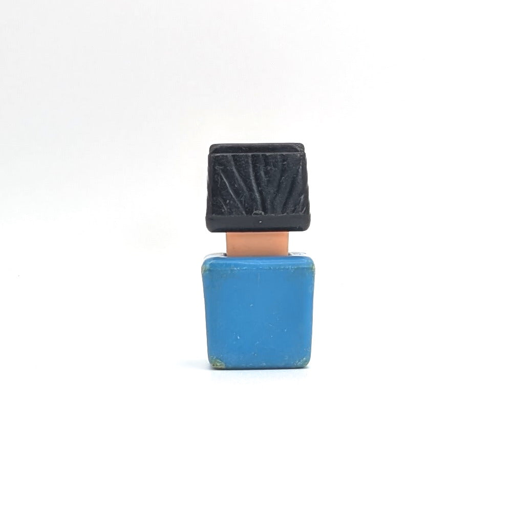 Blockhead Figure - Blue Body | Black Hair - Playskool Familiar Places